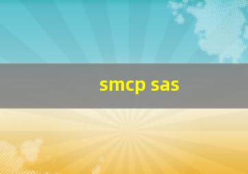 smcp sas